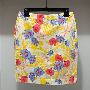 Floral Pencil Skirt